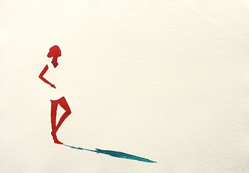 Quiet presence XXII van Carlos Martin, Werk op papier te koop op Singulart