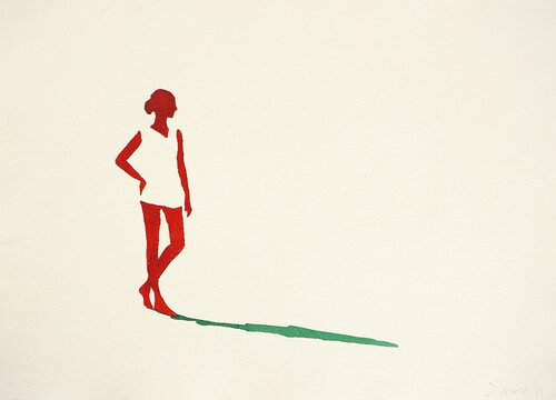 Quiet presence XXV von Carlos Martin, Werk auf Papier kaufen auf Singulart