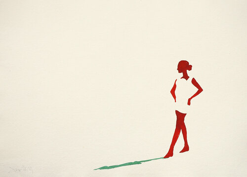 Quiet presence XXVIII par Carlos Martin, Œuvre sur papier en vente sur Singulart