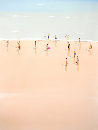 Shoreline Sunday B van Carlos Martin, Werk op papier te koop op Singulart
