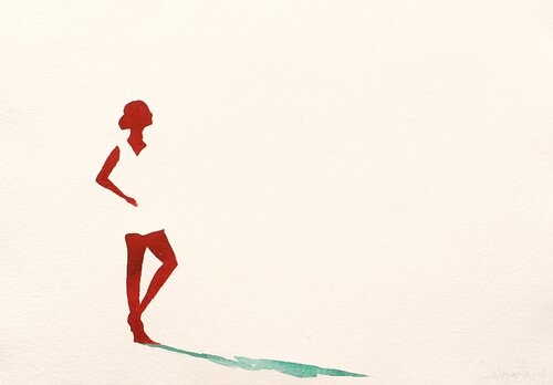 Quiet presence XXX di Carlos Martin, Opera su carta in vendita su Singulart