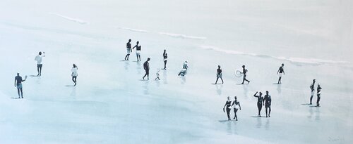 Summer memories 80 van Carlos Martin, Schilderij te koop op Singulart