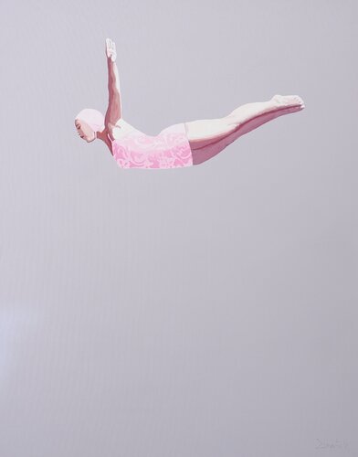A deco dream in motion van Carlos Martin, Schilderij te koop op Singulart