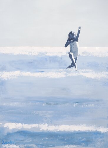 Whispers of childhood II de Carlos Martin, Pintura a la venta en Singulart