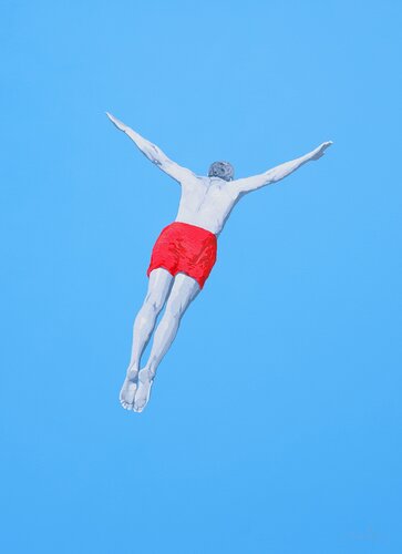 The space between by Carlos Martin, Work on Paper for Sale on Singulart