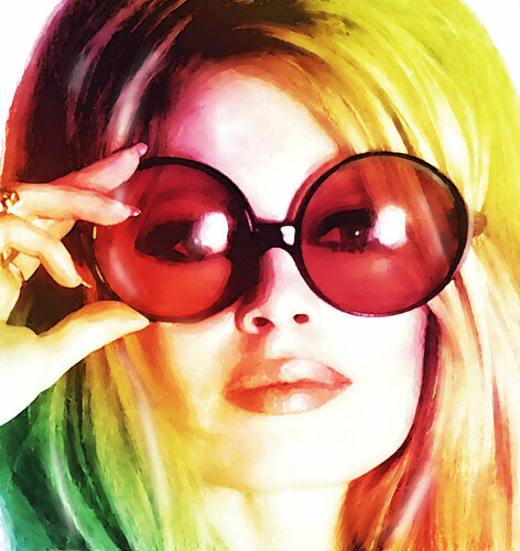 BB SUNGLASSES by A ROSEN, Painting for Sale on Singulart
