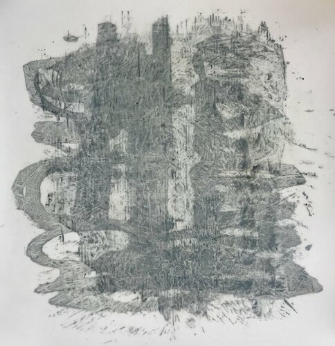 Door of the River 3 van Theresa Passarello, Werk op papier te koop op Singulart