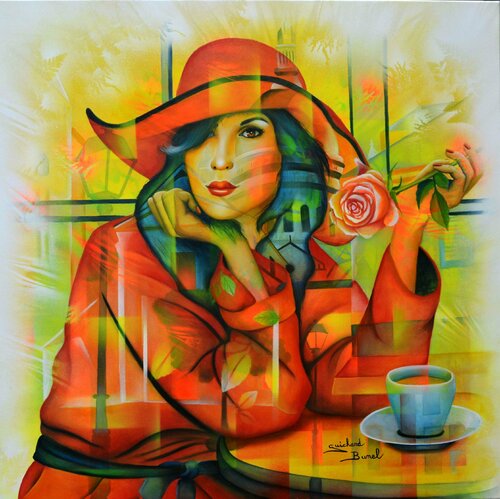 Place du Tertre by Jeannette Guichard-Bunel, Painting for Sale on Singulart