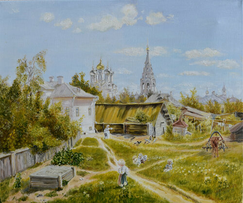 MOSCOW COURTYARD Lusie Schellenberg