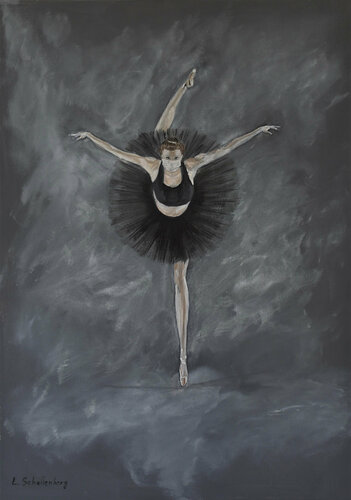 Pandemic di Lusie Schellenberg, Pittura in vendita su Singulart