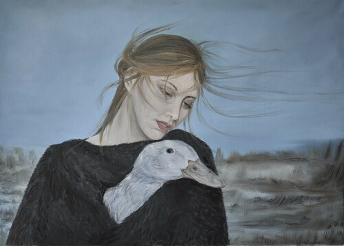 The Ugly Duckling by Lusie Schellenberg, Painting for Sale on Singulart