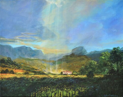 Summer rain Lusie Schellenberg