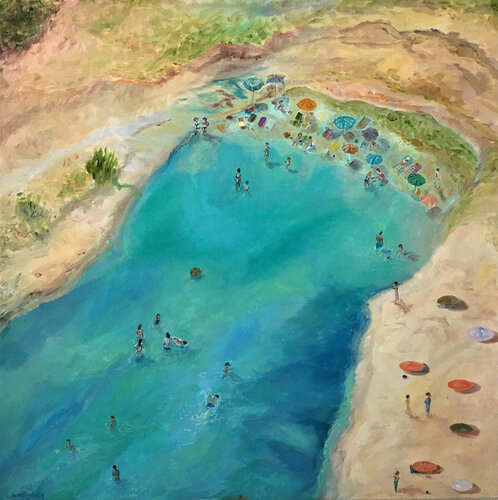 Laguna Beach di Lusie Schellenberg, Pittura in vendita su Singulart