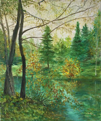 Autumn di Lusie Schellenberg, Pittura in vendita su Singulart