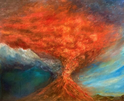 Puyehue di Lusie Schellenberg, Pittura in vendita su Singulart