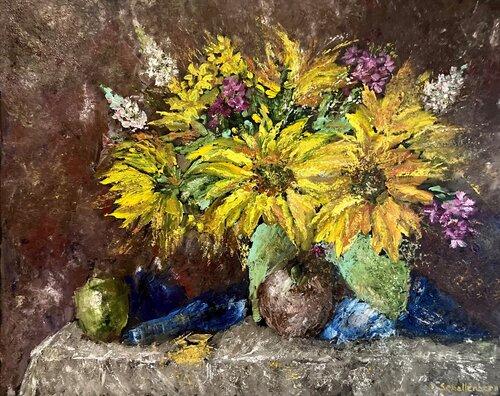 SUMMER MOOD van Lusie Schellenberg, Schilderij te koop op Singulart