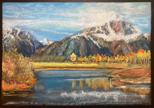 AUTUMN TIME by Lusie Schellenberg, 소묘 for Sale on Singulart