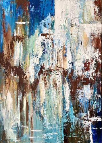 Solaris van Lusie Schellenberg, Schilderij te koop op Singulart