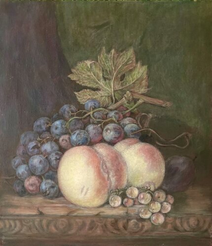Peaches von Lusie Schellenberg, Malerei kaufen auf Singulart