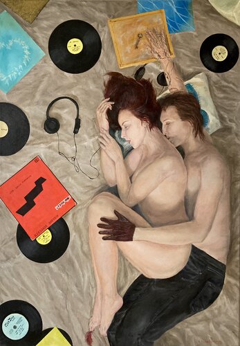 Where i end by Lusie Schellenberg, Painting for Sale on Singulart