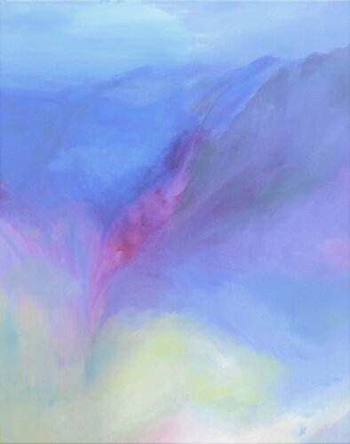 Open (100x81 cm) - XL von Anna Dart, Malerei kaufen auf Singulart