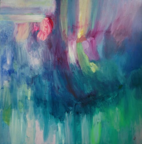 Light (100x100 cm) - XL von Anna Dart, Malerei kaufen auf Singulart