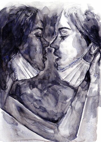 Watercolour on Paper (29x41 cm) - 11K km von Anna Dart, Malerei kaufen auf Singulart