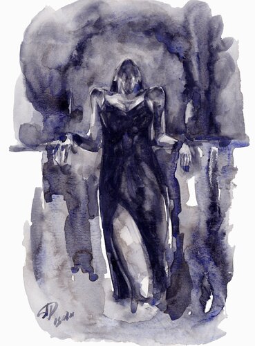 Watercolour on Paper (29x41 cm) - July 20 von Anna Dart, Malerei kaufen auf Singulart
