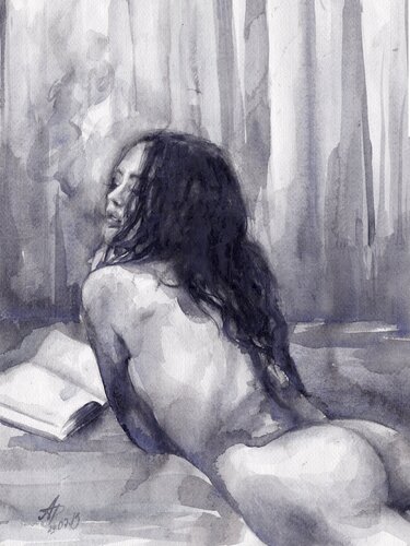 Giclée Print (30x40 cm) - Sure, lets just be friends di Anna Dart, Stampa in vendita su Singulart