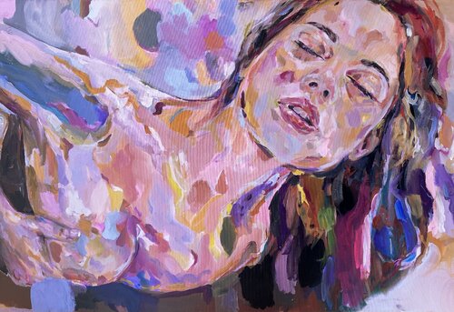 Giclée Print (30x40 cm) - Please open the window von Anna Dart, Druck kaufen auf Singulart