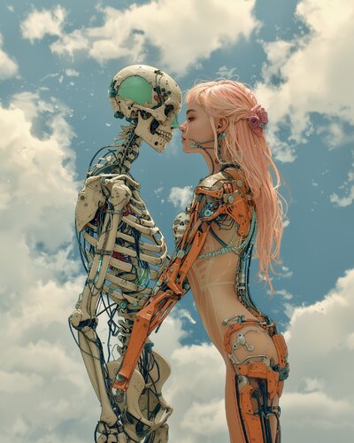 Giclée Print (30x40 cm) - L’enfer di Anna Dart, Digitale in vendita su Singulart
