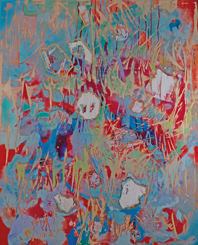 Les coquelicots d'or by Marie-Pierre Autonne, 회화 for Sale on Singulart