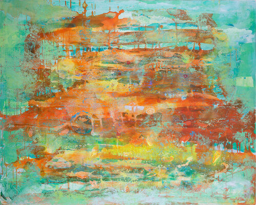 L'exil du couchant by Marie-Pierre Autonne, 회화 for Sale on Singulart