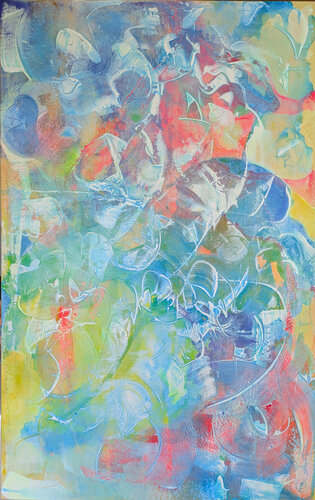 Les chuchotements d'Eole di Marie-Pierre Autonne, Pittura in vendita su Singulart