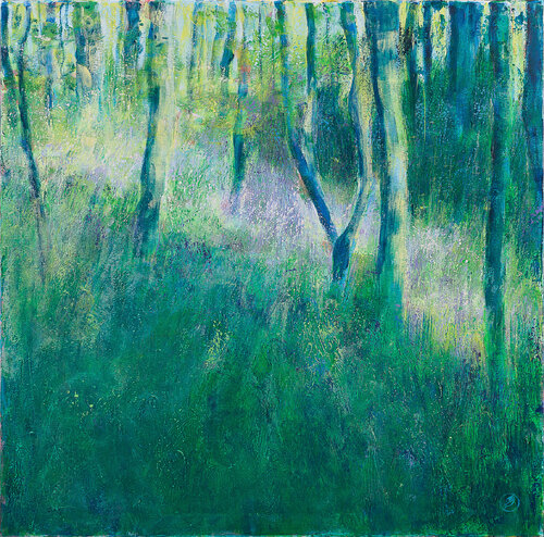 Lueurs de lavande by Marie-Pierre Autonne, 회화 for Sale on Singulart