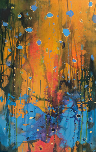 La promenade de Némo by Marie-Pierre Autonne, 회화 for Sale on Singulart