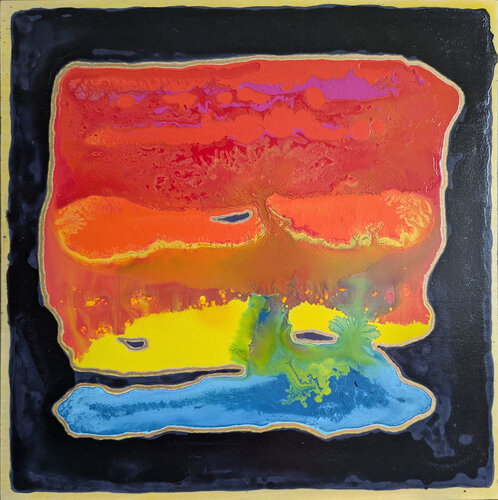 Essences rouges by Marie-Pierre Autonne, Painting for Sale on Singulart