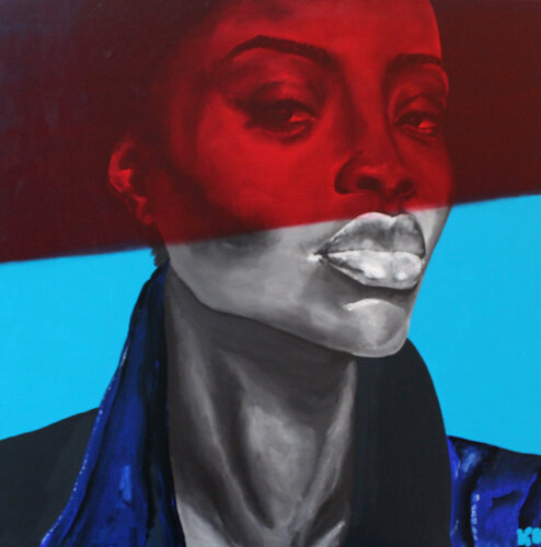 TURQUOISE van Karin Doering, Schilderij te koop op Singulart