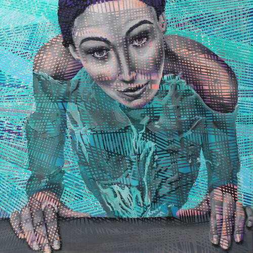 EINTAUCHEN van Karin Doering, Schilderij te koop op Singulart