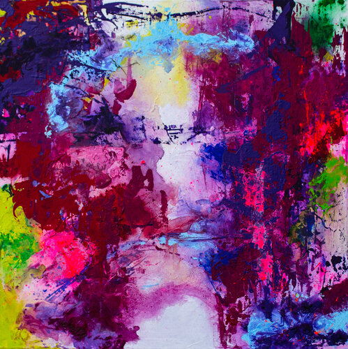 BLUMEN IM FEBRUAR di Karin Doering, Pittura in vendita su Singulart