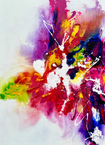 HERZSCHLAG di Karin Doering, Pittura in vendita su Singulart