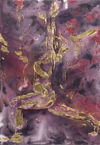 LICHTGESTALT XXX [30] Yoga Kunst van Karin Doering, Schilderij te koop op Singulart