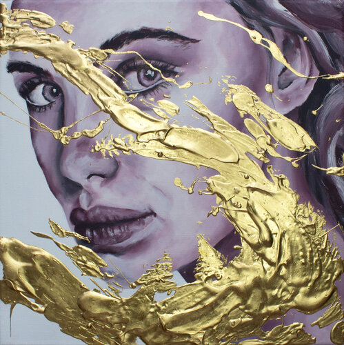 SIE SAGT, SIE KENNT DEN WEG van Karin Doering, Schilderij te koop op Singulart