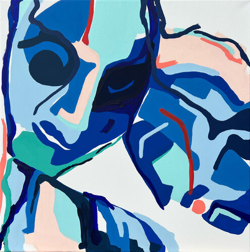 DIALOG - STILLE by Karin Doering, Painting for Sale on Singulart