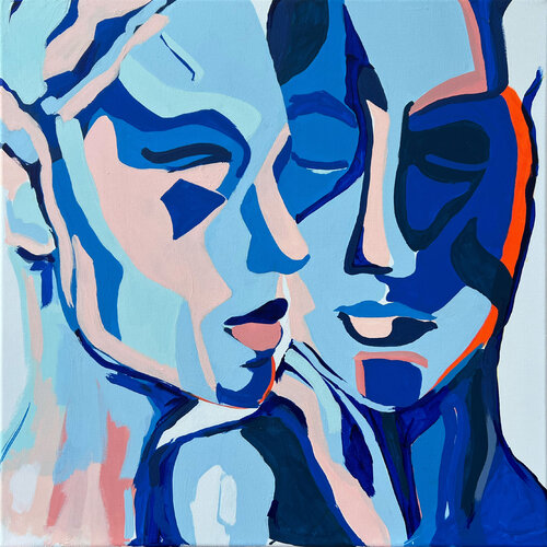 DIALOG - RUHE by Karin Doering, Painting for Sale on Singulart