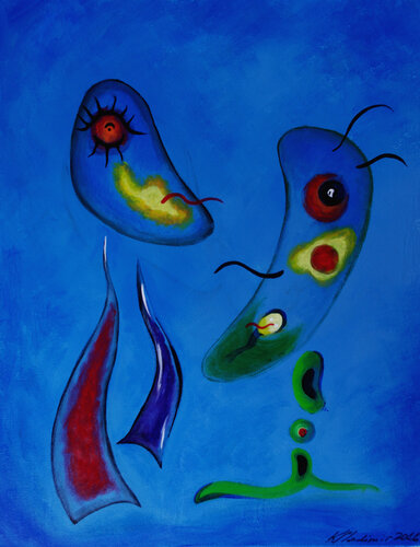 Dialogue di Vladimir Kolosov, Pittura in vendita su Singulart