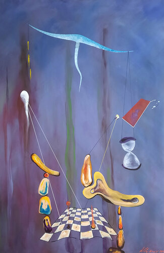 The value of time di Vladimir Kolosov, Pittura in vendita su Singulart