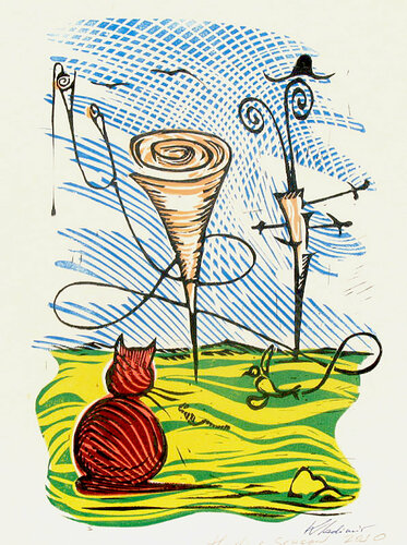 The hunting season von Vladimir Kolosov, Druck kaufen auf Singulart