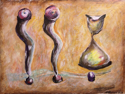 Seaside. Love triangle by Vladimir Kolosov, Work on Paper for Sale on Singulart