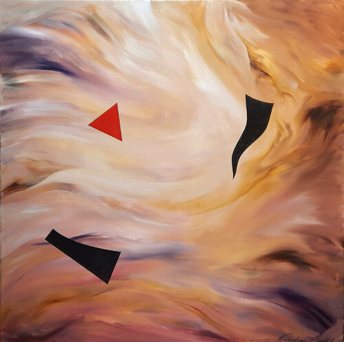 Memory wreckage in mental space von Vladimir Kolosov, Malerei kaufen auf Singulart